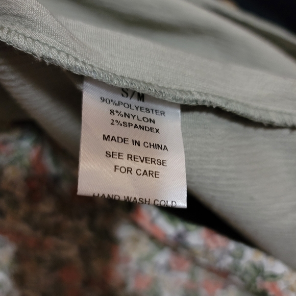 Sage Green Corduroy Button Down - Picture 4 of 6